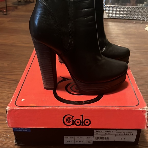 Brand new, never worn , tried on only chunky heel - Picture 5 of 6